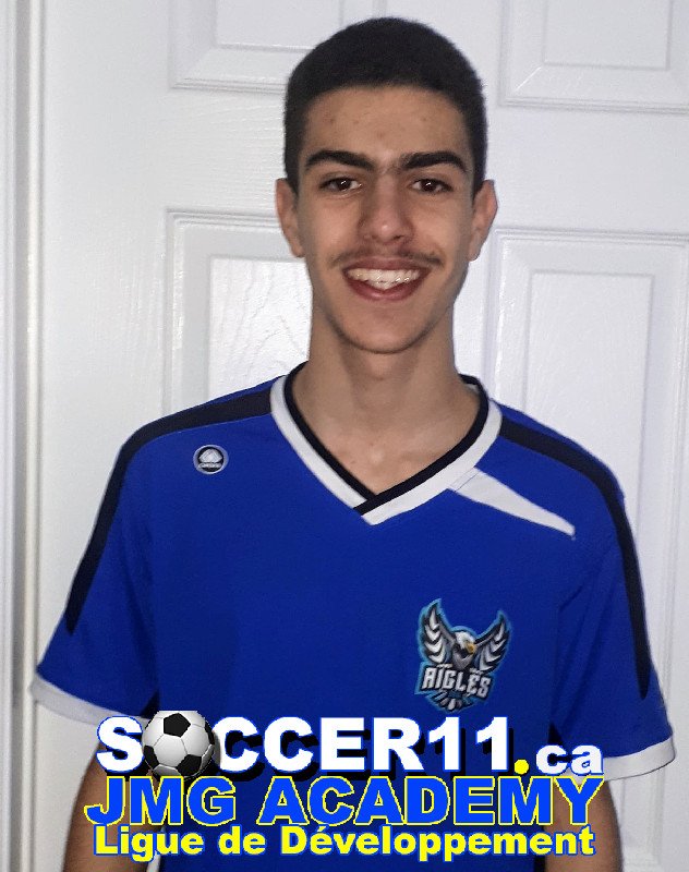 Rabah Aoudia ligue de soccer11 jmg